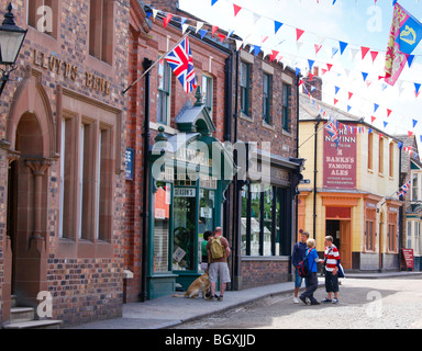 Blists Hill Museum, part of the Ironbridge Gorge Museums. Telford, Shropshire. Stock Photo