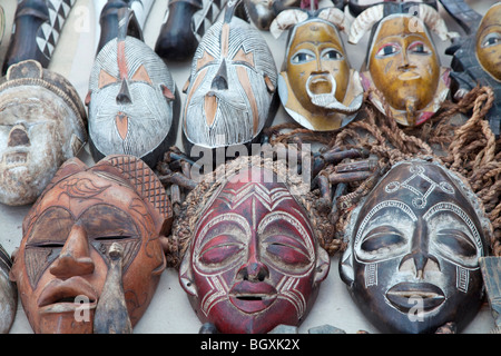 Artisan market in Maputo, Mozambique, East Africa Stock Photo