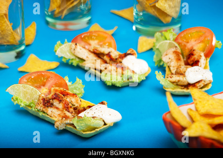 Tex-mex Tortillas Stock Photo