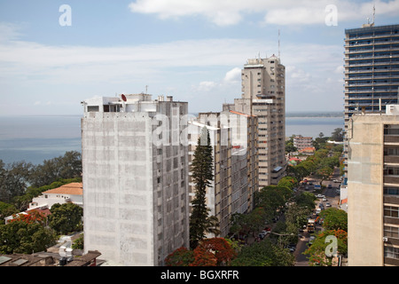 View of  Maputo, Mozambique, East Africa Stock Photo