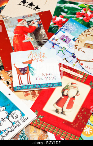 Christmas Cards Stock Photo