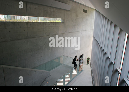 21 21 Design Space, building designed by Japanese architect Tadao Ando, at Tokyo Midtown, Roppongi, Tokyo, Japan, on Tuesday May Stock Photo