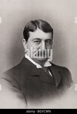 William Philip Schreiner, 1857 to 1919. Barrister, politician, statesman, Prime Minister of the Cape Colony Stock Photo