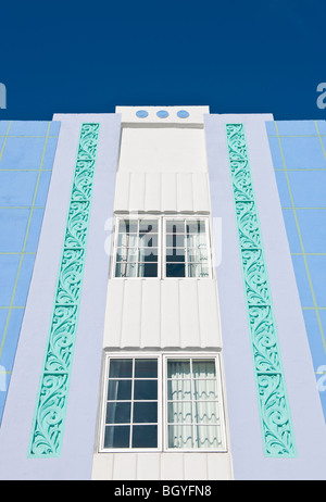 Art deco building Stock Photo