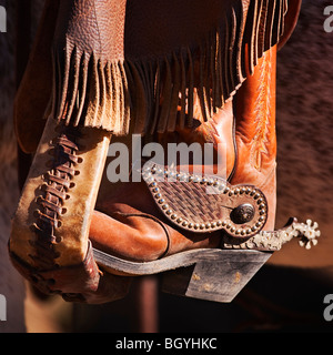 Cowboy boot Stock Photo