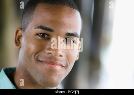 Portrait of man Stock Photo