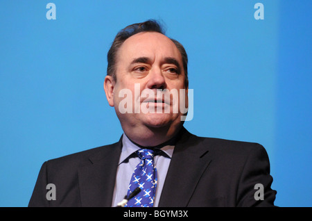 Alex Salmond, First Minister of Scotland Stock Photo