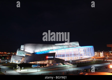 Tulsa, OK, Oklahoma, downtown, BOK Center, evening Stock Photo