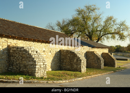 Fort Sill National Historic Landmark, OK, Oklahoma, Fort Sill National Historic Landmark Museum Stock Photo