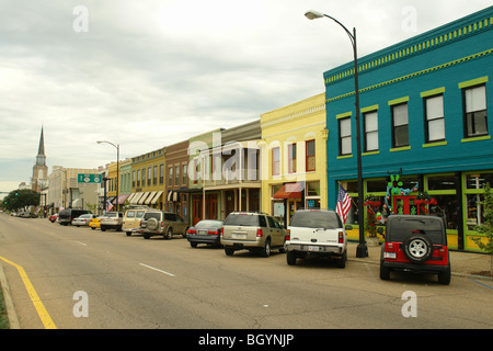 Columbus, MS, Mississippi, Downtown Stock Photo - Alamy