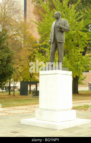 Birmingham, Al, Alabama, Downtown, Kelly Ingram Park, Civil Rights Movement Statue Martin Luther King Jr. Stock Photo