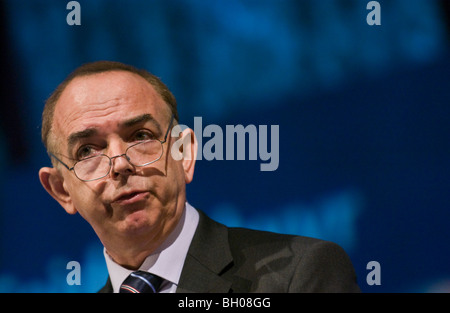 Nick Bourne AM for Mid and West Wales speaking at Welsh Conservative Party Conference in Cardiff South Wales UK Stock Photo