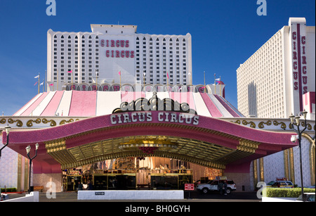 Circus Circus Hotel and Casino, Las Vegas, Nevada. Stock Photo