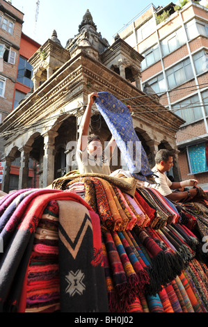 Asia, Nepal, Kathmandu, market Stock Photo