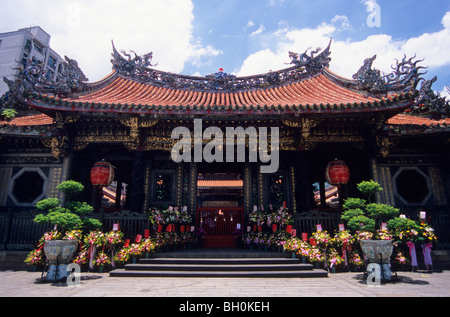 Longshan Temple, Taipei Citiy, Northern Taiwan, ROC Stock Photo