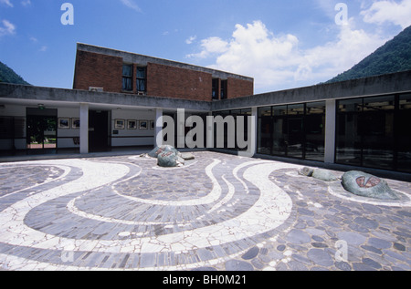 Visitor Center, Taroko National Park, Hualien County, Eastern Taiwan, Taiwan, R.O.C. Stock Photo