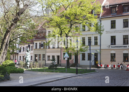 Berlin Mitte Nikolaiviertel Nikolai Viertel Nicolai Nicolaiviertel Quarter Stock Photo