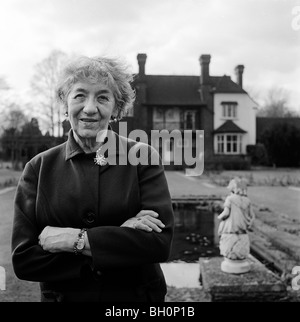 Children's writer Enid Blyton at home in Beaconsfield early in 1968 She  died in November 1968 Stock Photo