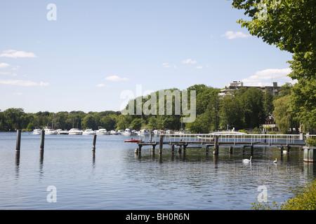 Berlin Tegler See Stock Photo