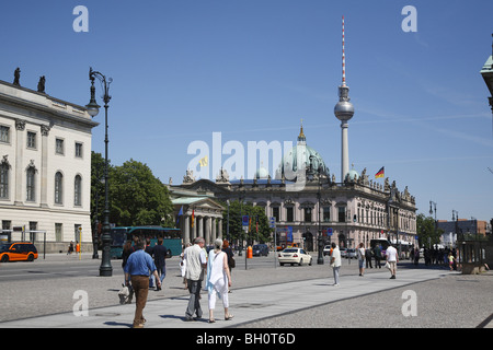 Berlin Unter Den Linden Stock Photo