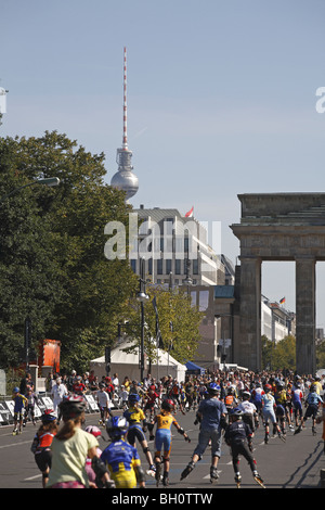 Berlin Brandenburger Tor Gate Stock Photo