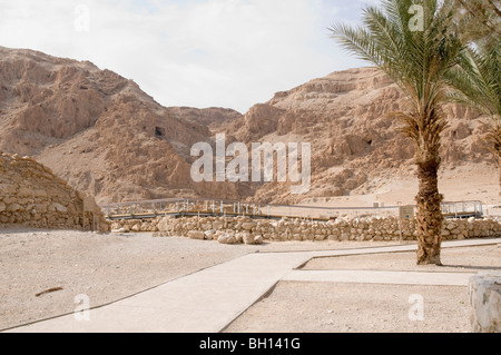Israel, Dead Sea, Qumran - General view Stock Photo