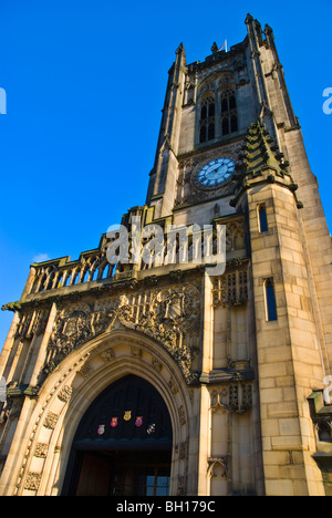 Manchester Cathedral and Collegiate Church of St Mary St Denys and St George Manchester England UK Europe Stock Photo