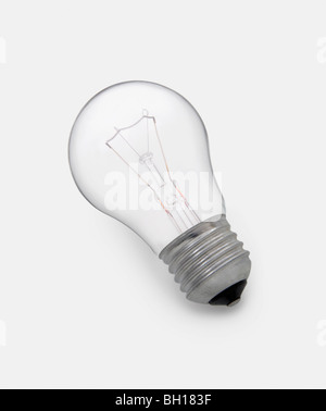 tungsten light bulb Stock Photo