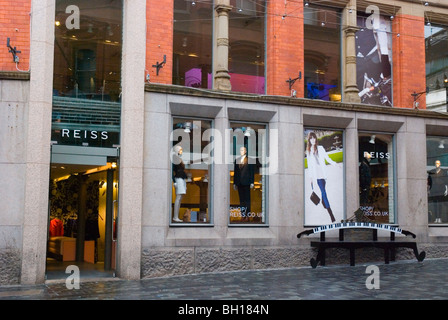 Reiss clothing store Liverpool 1 shopping area central Liverpool England UK Europe Stock Photo