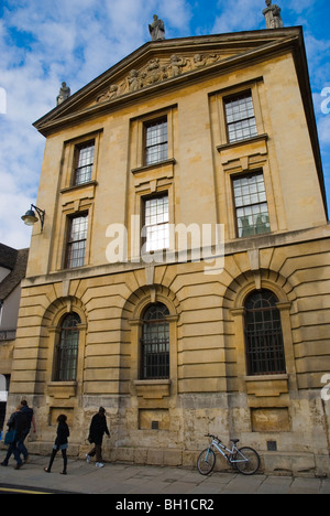 Queens College exterior High Street central Oxford England UK Europe Stock Photo