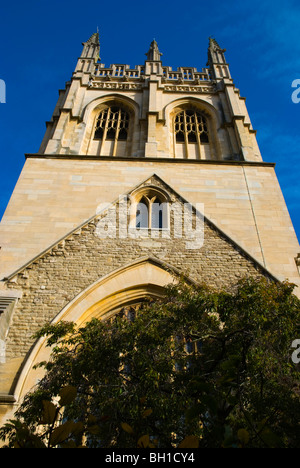 Merton college chapel tower Oxford England UK Europe Stock Photo