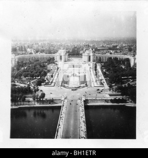 in liberated Paris, France at the conclusion of WWII. Stock Photo