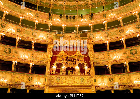 Theatre, La Fenice, Venice, Veneto, Italy Stock Photo