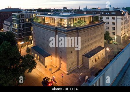 The Bunker is in Berlin Mitte and is a private exhibition space for the contemporary art collection of Christian Boros, displaye Stock Photo