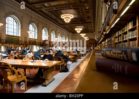 New York Public Library, USA Stock Photo