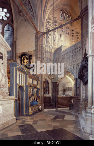 Westminster Abbey Henry V Chantry Stock Photo