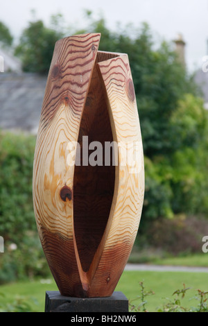 Sculpture in the garden of Butler House, Kilkenny Eire. Stock Photo