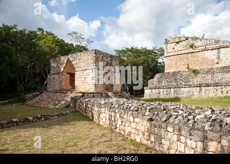 Ek Balam Mayan Ruins Archaeological Site Yucatan Mexico Stock Photo