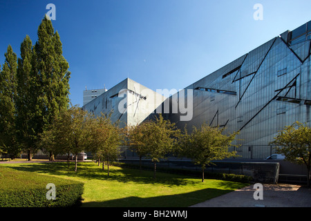 Exterior view of the Jewish Museum, Berlin, Germany Stock Photo