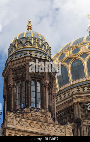 Detail from the New Synagogue building, Berlin, Germany Stock Photo