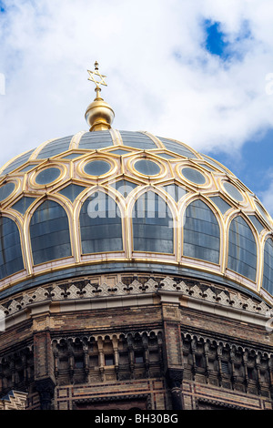 Detail from the New Synagogue building, Berlin, Germany Stock Photo