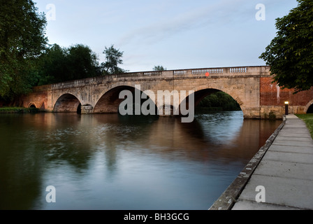 The River Thames at Shillingford Bridge Oxford Stock Photo