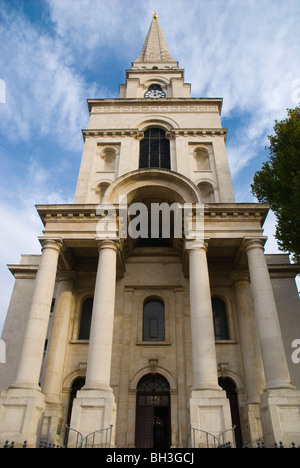 Christ Church Spitalfields east London England UK Europe Stock Photo