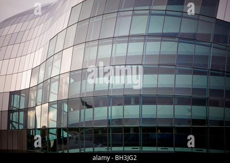 Glass Panels on the Sage Building, Newcastle-upon-Tyne, England Stock Photo