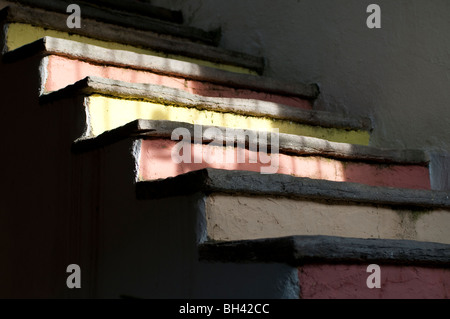 Steps, Bez et Esparon village, France Stock Photo