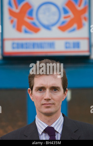 David Davies Conservative Party Member of Parliament for the Monmouth constituency Stock Photo