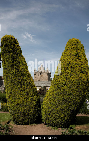 Cawdor castle and gardens. Stock Photo