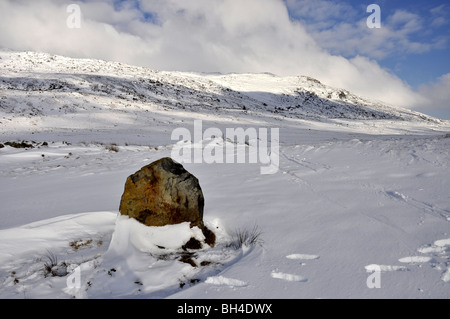 Pen-y-Gwryd Gwynedd North Wales UK January 2010 Stock Photo