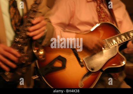 The jazz music concert scene in Tokyo, Japan. Stock Photo