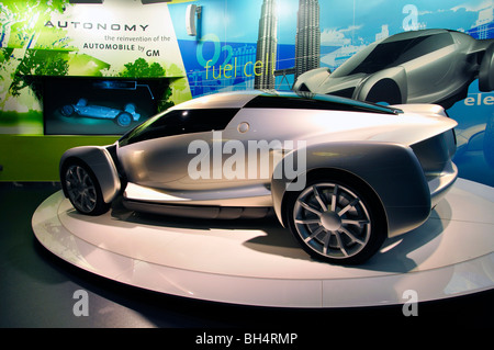 Futuristic car on display at Disneyworld, Orlando, Florida, USA Stock Photo